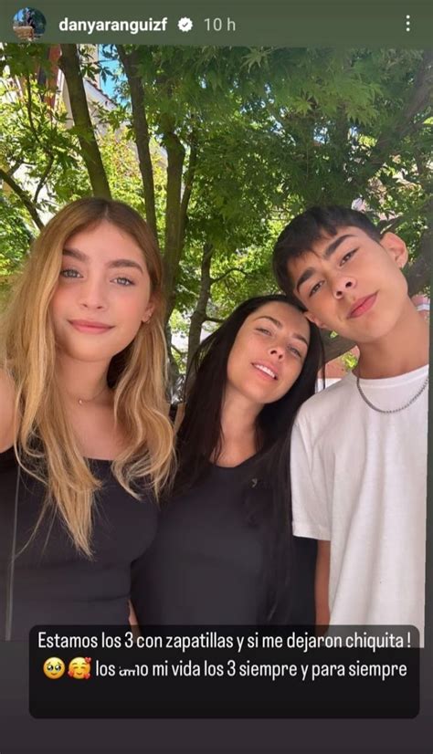 daniela aranguiz y sus hijos